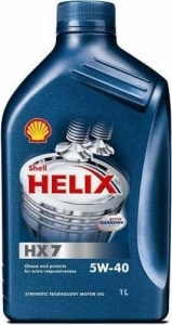 Масло моторное Shell Helix HX7 5W40 SM/CF A3/B4 1л, синт