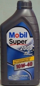 Масло моторное Mobil SUPER 2000 DISEL X1 10w40 1л