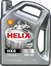 Масло моторное Shell Helix HX8 5w-30 синт. (4л)