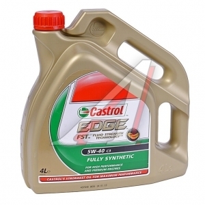 Масло моторное CASTROL EDGE 5W40 C3 4л синт.